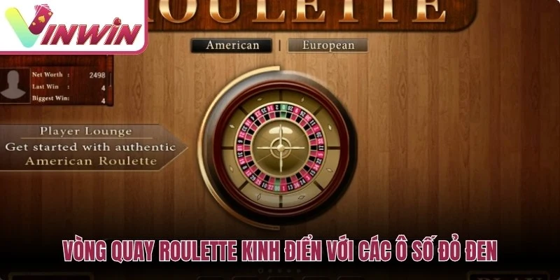 Cách chơi roulette Vinwin với vòng quay đỏ đen chẵn lẻ số đơn và quản lý vốn