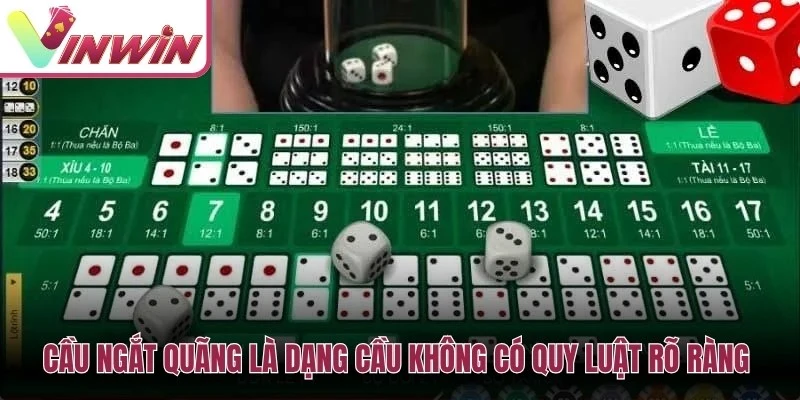 Cầu ngắt quãng tài xỉu là chuỗi kết quả khó đọc và không nên dùng để gấp vốn