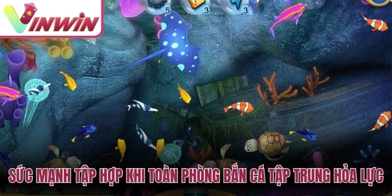 Nhiều người cùng bắn boss bắn cá không bảo đảm kết quả tốt cho từng người chơi