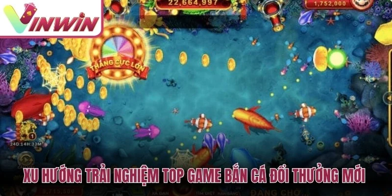 Top game bắn cá Vinwin với Bắn Cá 3D Fishing War Sea King và quản lý đạn