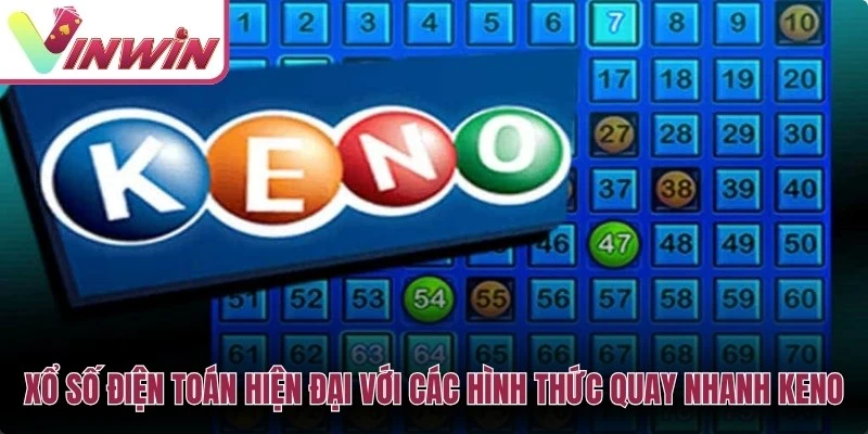 Xổ số điện toán Vinwin với Keno, Vietlott, kỳ quay và bộ số dự thưởng